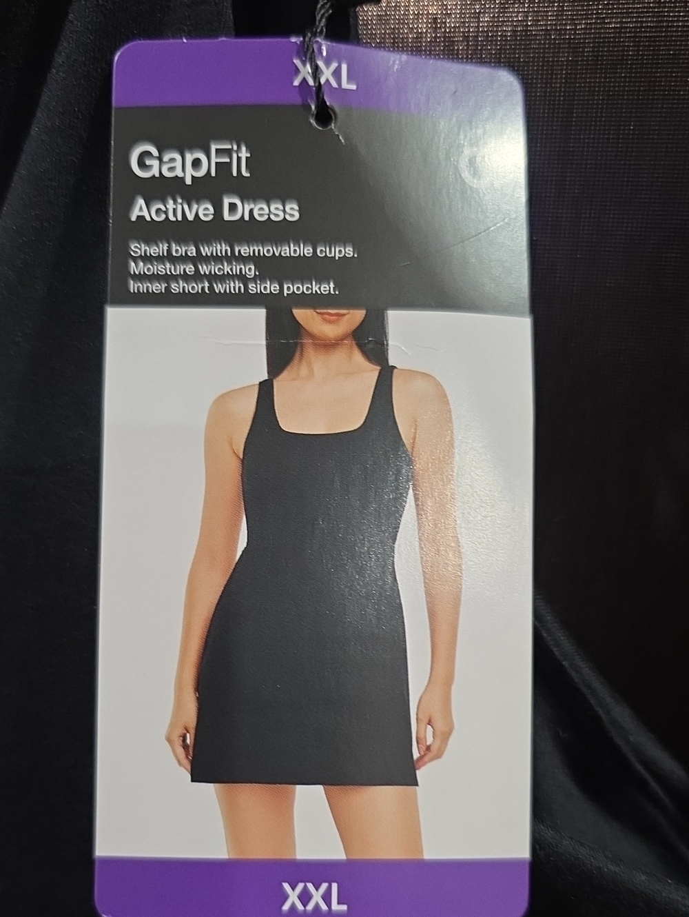 GAP Black GapFit Active Dress